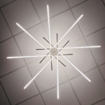 Éclairage de plafond en forme de soleil- Laurent Elec