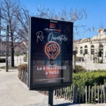 Panneau publicitaire de la réouverture- Laurent Elec